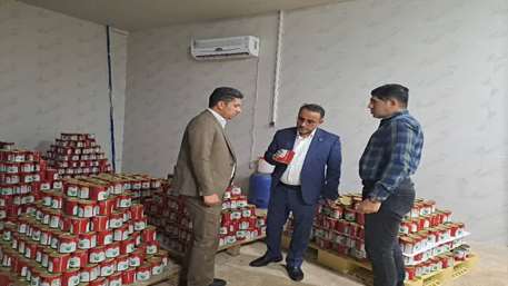  بازدید معاون غذا و دارو از کارخانجات مواد غذایی ، آرایشی و بهداشتی استان سمنان